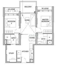 Sceneca Residence (D16), Apartment #575919161
